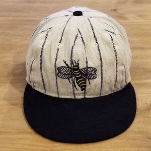 Vintage Ebbets Field Flannels Size 7 5/8 Salt Lake Bees 1925 Authentic Wool